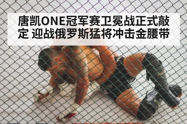 唐凯ONE冠军赛卫冕战正式敲定 迎战俄罗斯猛将冲击金腰带